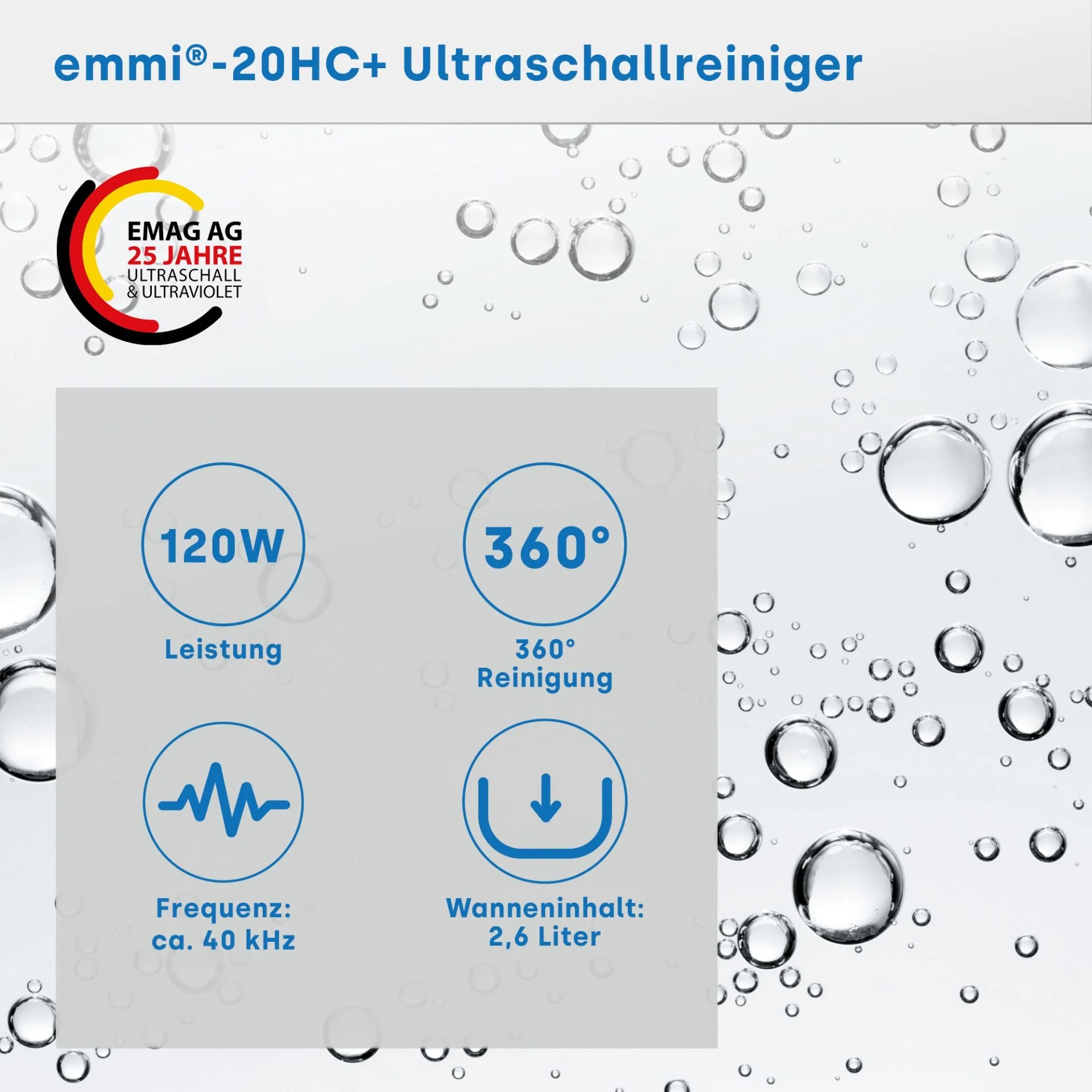20HC Plus Ultraschallreiniger - Image 5