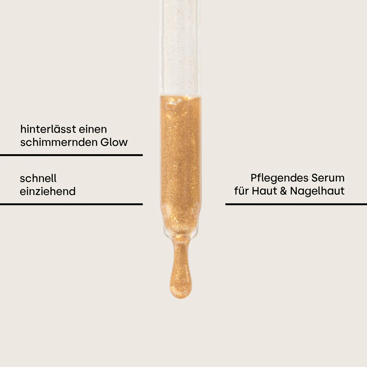 Body & Cuticle Glow Serum "Amber Luxe" 8ml - Image 3