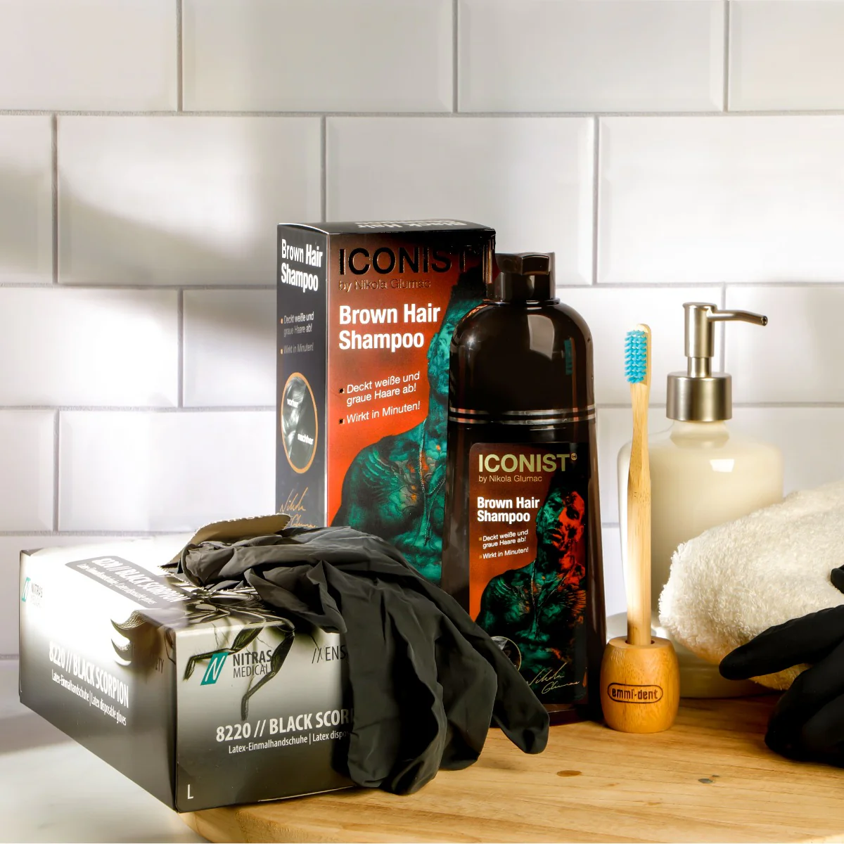 ICONIST Brown Hair Shampoo by Nikola Glumac - Image 2