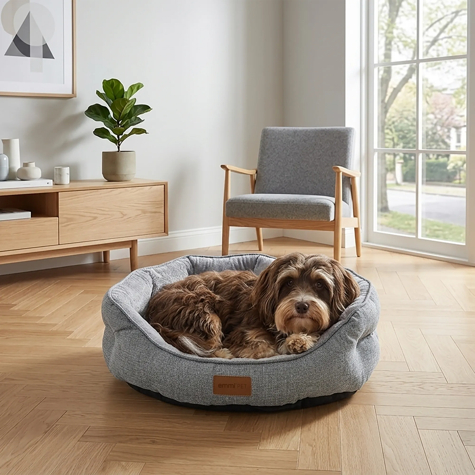 Katzen- und Hundebett SPIRIT Grau - Image 3