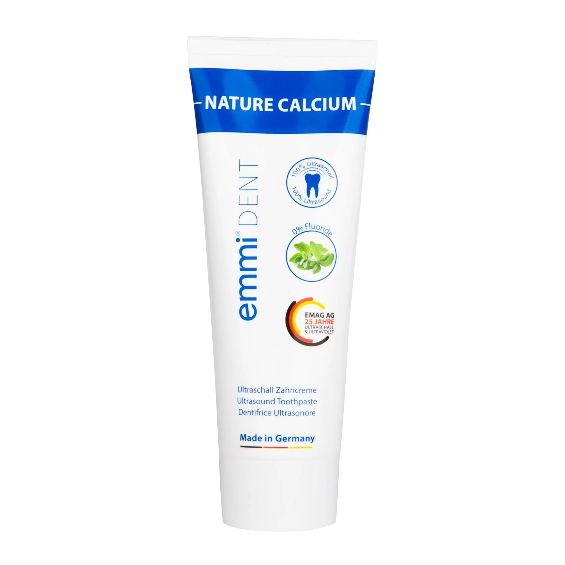 Nature Calcium Zahnpasta ohne Fluorid und Titandioxid