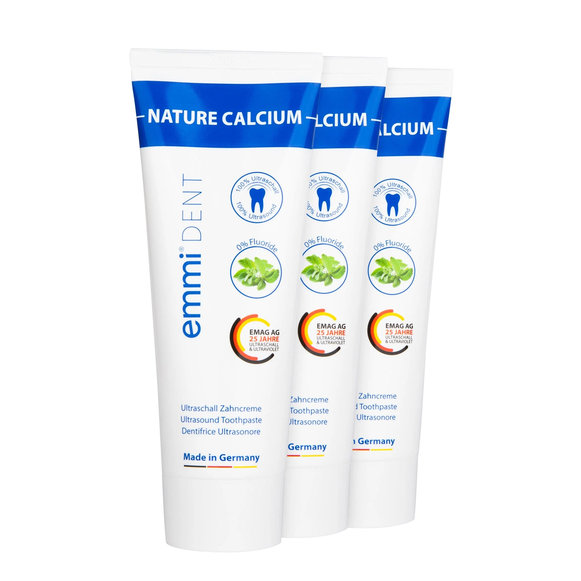 Nature Calcium Zahnpasta ohne Fluorid und Titandioxid - Image 2